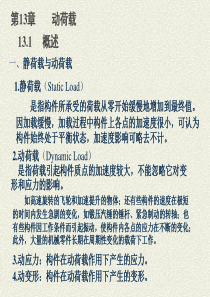 材料力学13章--动荷载