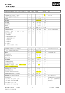 KDM-6315参数表