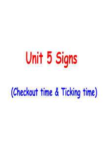 最新牛津译林版六年级英语上册(6A)Unit5-Signs-(第4课时)