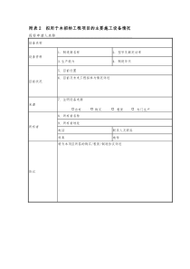 拟用于本招标工程项目的主要施工设备情况