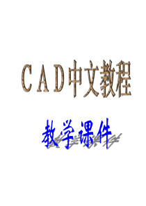 CAD2008中文教程课件2008g