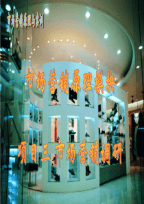 一市场营销调研的类型和内容