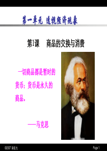 经济政治与社会第一课--商品和货币