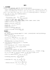 数列复习知识点总结