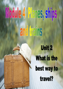 外研社-八年级上-Module4-Unit2