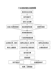 门诊患者就诊流程图