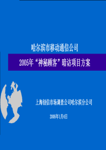 神秘顾客暗访投标方案2市要点