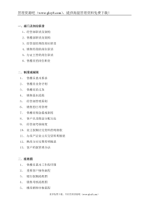 售楼部管理文件手册