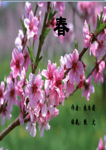 《春》PPT课件