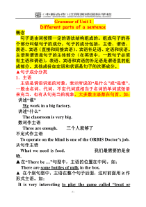 英语句子成分划分详解