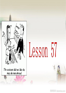 新概念第二册-57课-Can-I-help-you-madam