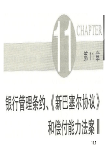 风险管理-第11.2章-银行管理条约