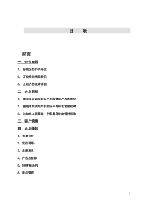 某房地产项目企划篇
