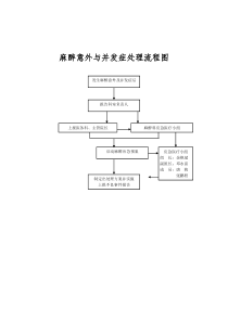 麻醉意外与并发症处理流程图