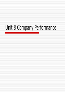 Unit-8-Company-Performance