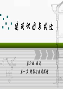 地基与基础概述