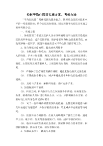 控制平均住院日实施方案考核办法
