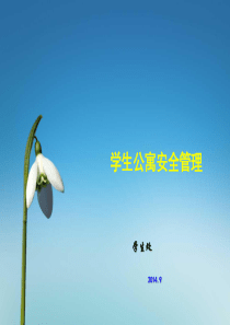 学生公寓安全管理(精品)