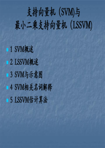 LSSVM概述