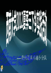 2012暑期三下乡社会实践活动总结ppt