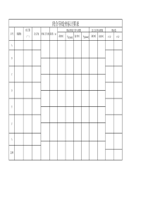 工程测量闭合导线坐标计算表