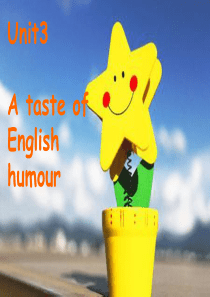 人教版高中英语必修四课件：Unit-3-A-taste-of-English-humour-read