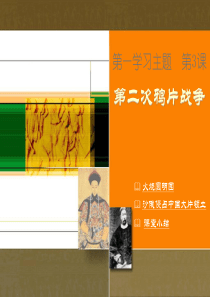 【中图版】历史八年级上册：第3课《第二次鸦片战争》ppt课件(3)