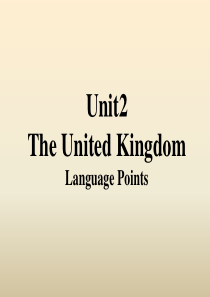 人教版Book5-unit2-Language-points知识点