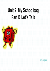 pep英语四年级上册BLets-talk课件