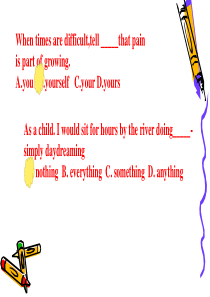 中考一轮语法专项代词