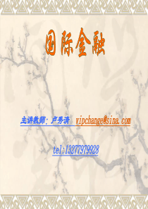 国际金融ppt