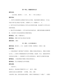 苏教版五年级上册负数的认识