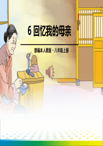 《回忆我的母亲》PPT【完美版课件】