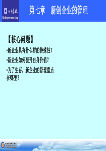 第7章新创企业的管理