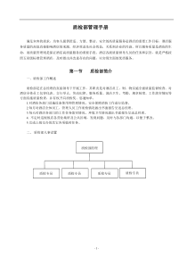 龙鑫国际大酒店质检部管理手册