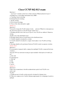 cisco ccnp 642-813 模拟试题与答案(XXXX年2月)