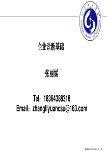 1企业诊断概述