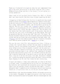 乔布斯演讲稿英文版