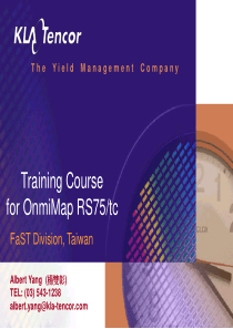 KLA-TENCOR-RS-75-training