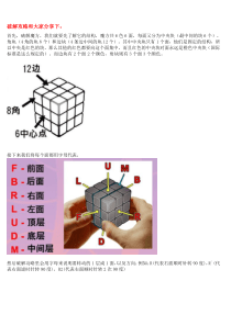 魔方全攻略——七步还原任何魔方