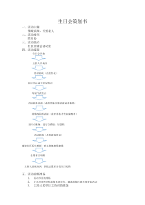 老人生日会策划