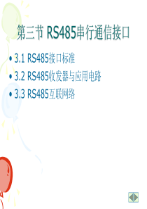 _RS485串行通信接口