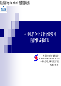 aks_1118_中国电信文化诊断汇报(新)