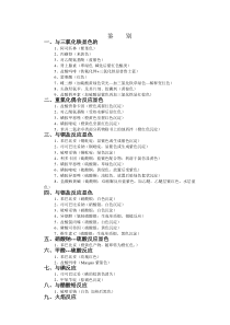 药物分析总结——执业药师考试复习资料