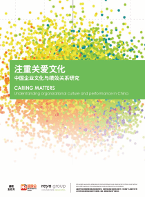 中国企业文化与绩效关系研究