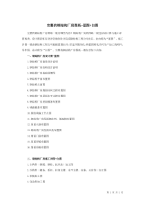 完整的钢结构厂房图纸-蓝图+白图