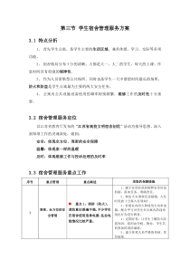 学生宿舍管理服务方案.doc