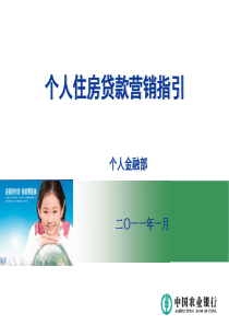 一手房贷款营销指引.ppt
