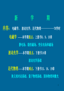 大学物理静电场(一)