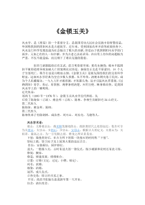 金锁玉关 经典讲课